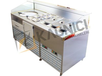 Ice Cream Rolls Making Machine