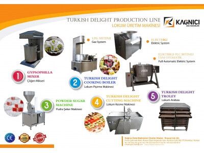 Turkish Delight Production Line, Turkish Delight Machine